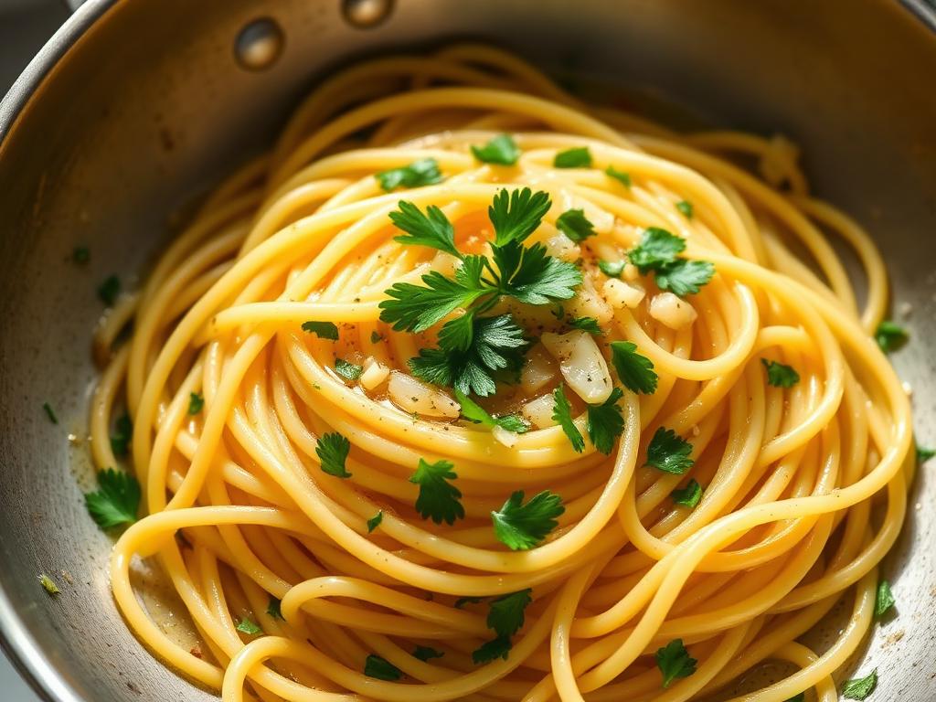 Macarrão alho e óleo